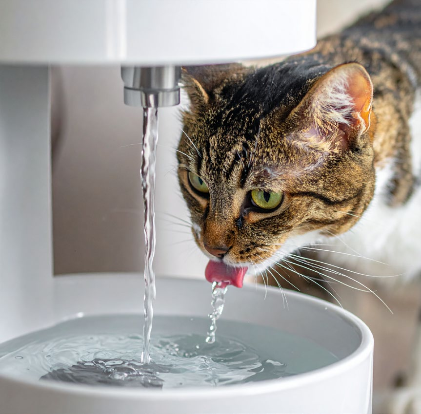 Como Fazer Meu Gato Beber Mais Água?